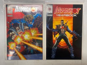 5 Bloodshot VALIANT comic books #0 9 10 14 Yearbook #1 9 KM40