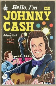 Hello, I'm Johnny Cash (1976, Spire Christian Comics) 49 Cent Edition.  FN