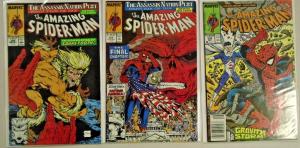 Amazing Spider-Man Lot #309 to #328 - see pics - 11 diff books - 8.0 & up - 1988