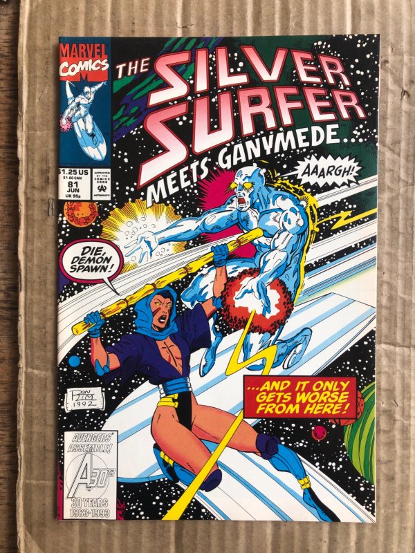 The Silver Surfer #81