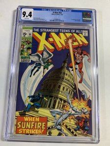 X-men 64 Cgc 9.4 White Pages 1st Sunfire Marvel Silver Age
