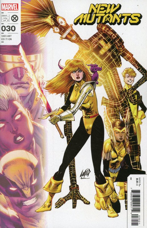 NEW MUTANTS #30 ROB LIEFELD VARIANT COVER 40 YEARS OF NEW MUTANTS & DEADPOOL 