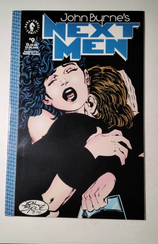 John Byrne's Next Men #9 (1992) Dark Horse Comic Book J756