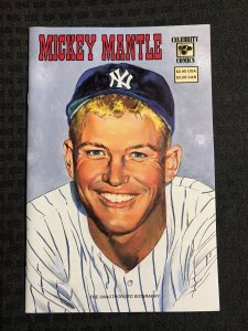 1992 CELEBRITY COMICS Mickey Mantle #1 NM- 9.2  