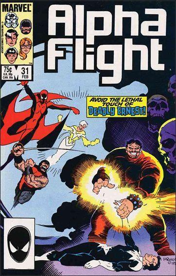 Marvel ALPHA FLIGHT (1983 Series) #31 FN