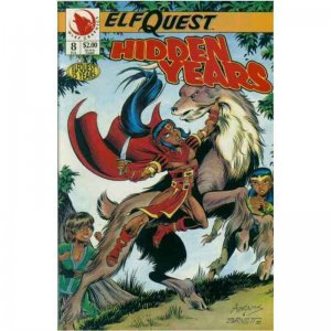 Elfquest Hidden Years #8 Warp Graphics July Jul 1993 VFNM