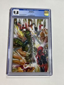 Marvel 4 Cgc 9.8 2021 Alex Ross Deadpool Cable Art