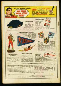 CAPTAIN MARVEL ADVENTURES #53-AMERICAN INDIAN COVER FN