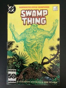 D.C. Comics, Swamp Thing #37, 1st John Constantine,WP, Justice Dark,NM-NM+,Look!