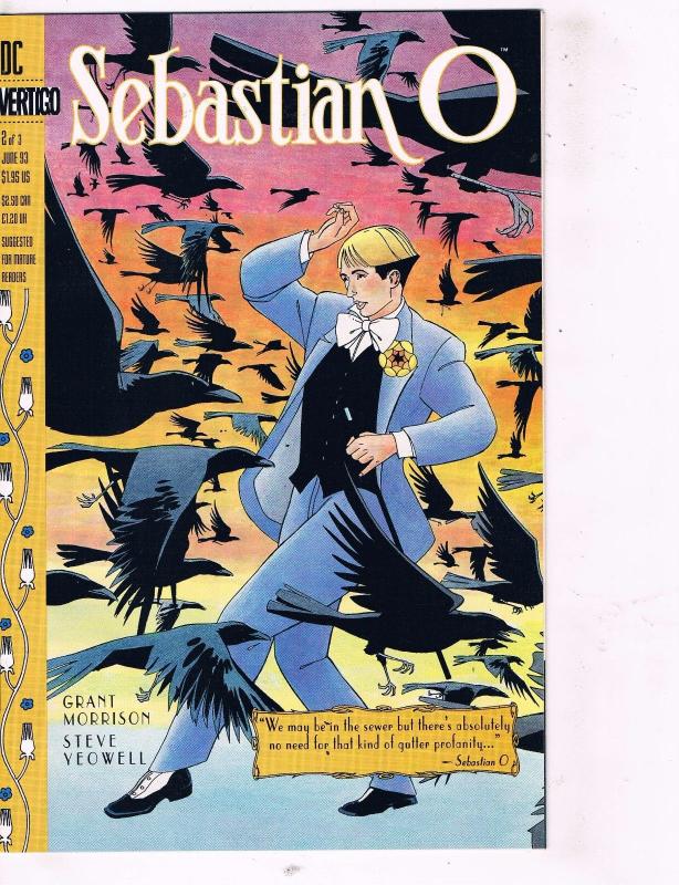 Sebastian O Complete DC Vertigo Comics Limited Series # 1 2 3 1993 Morrison GI1