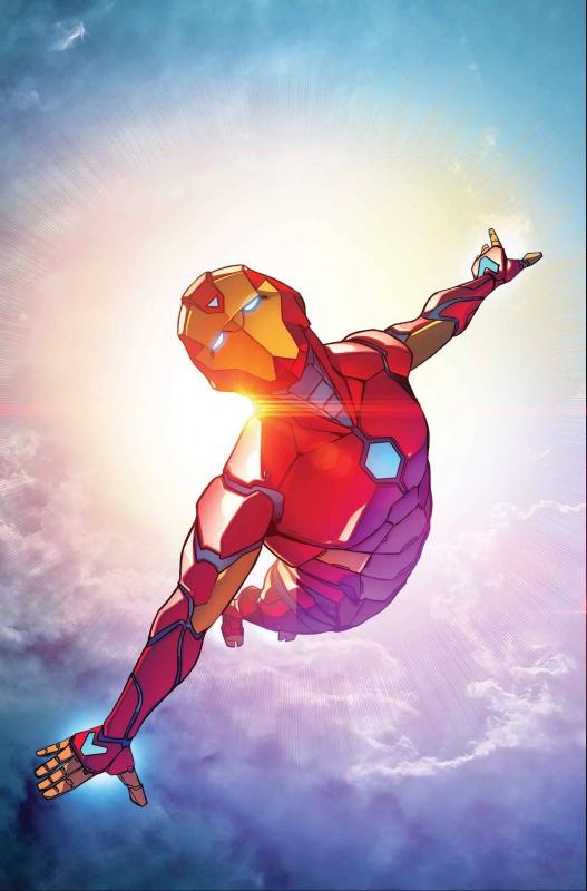 Invincible Iron Man by Caselli Poster (24 x 36) - Rolled/New!