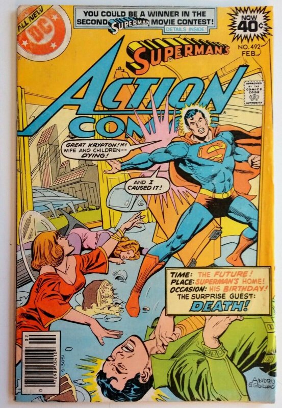 Action Comics #492 RARE MARK JEWELERS