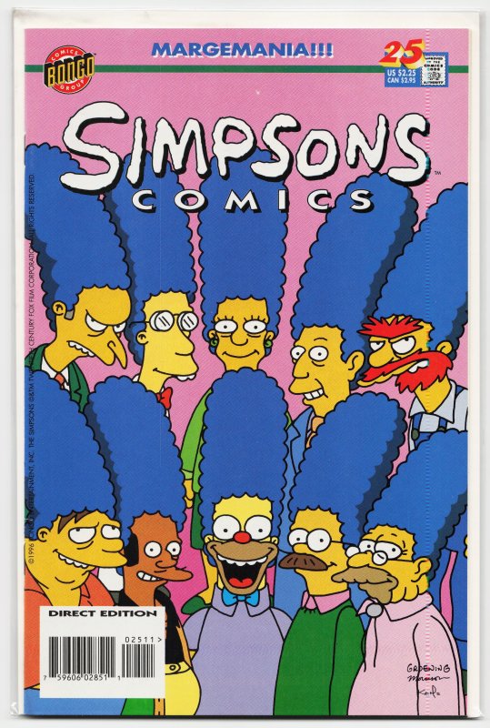 Simpsons Comics #25 (1996) The Simpsons