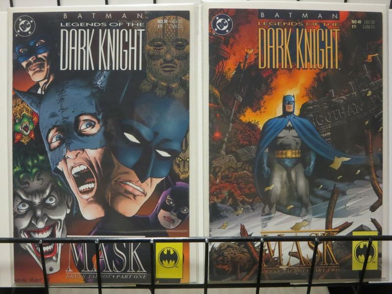 BATMAN LEGENDS OF THE DARK KNIGHT 39-40 MASK B.Talbot