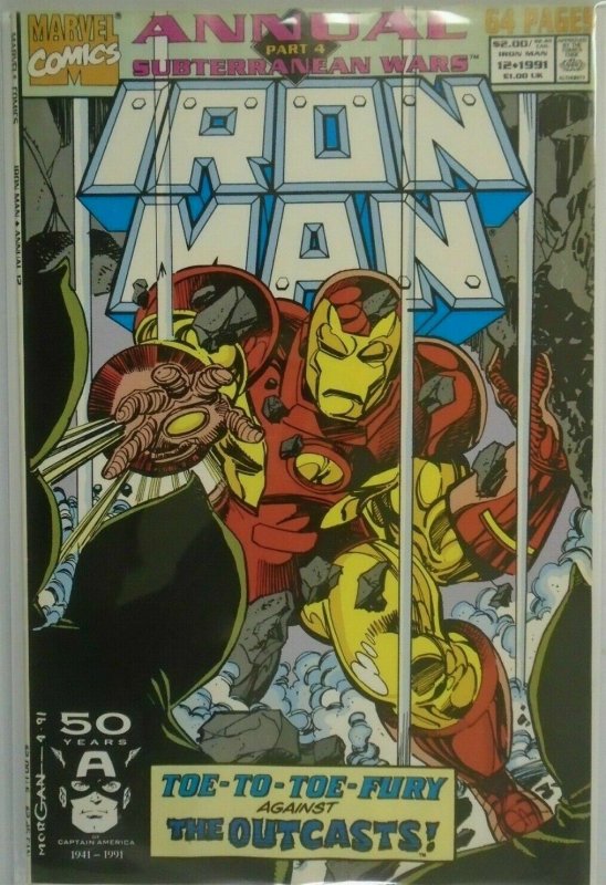 Iron Man ANN #12 DIR - 6.0 FN - 1991