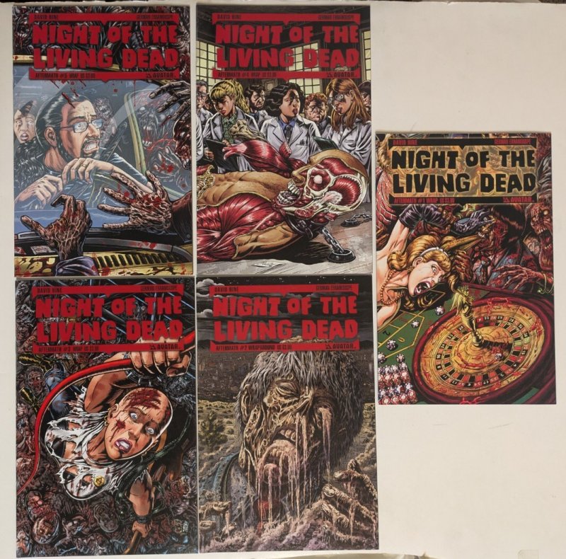 Night of the Living Dead Aftermath (2012) 1-10  10hg bks