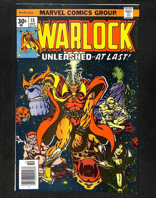 Warlock #15 1st Ancient Traveler! Thanos!