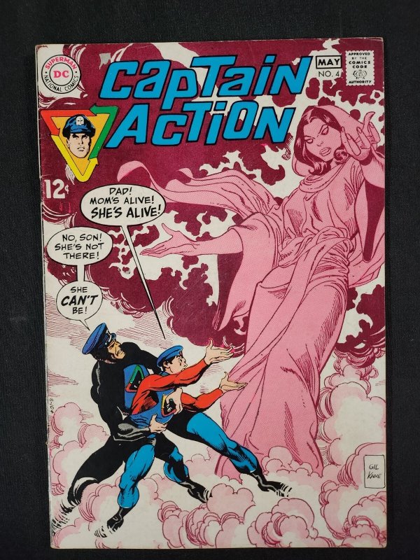 Captain Action 2PC #4-5 - Gil Kane & Wally Wood Cover Art (4.0/4.5) 1969