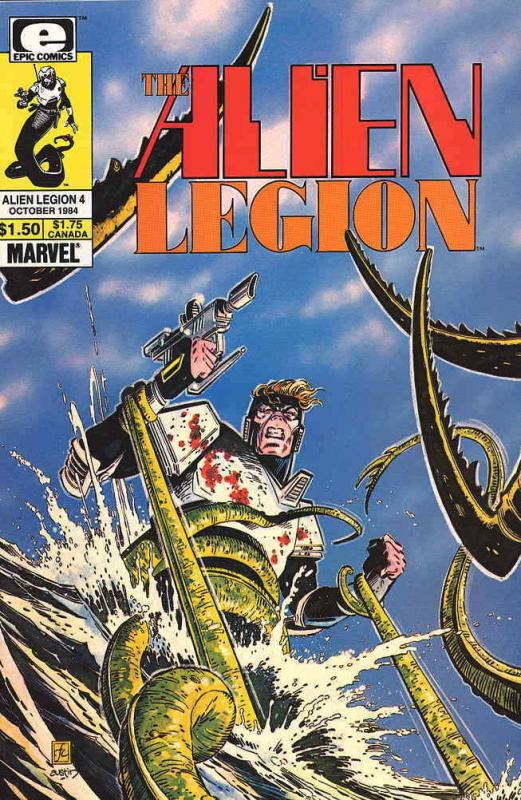 Alien Legion (Vol. 1) #4 VF/NM; Epic | save on shipping - details inside