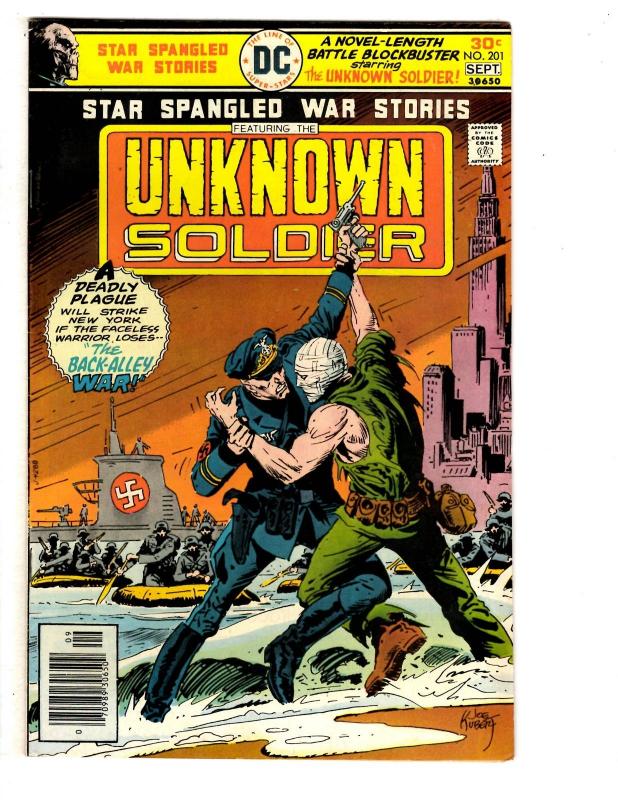3 Star Spangled War Stories DC Comic Books # 199 200 201 Unknown Soldier J129
