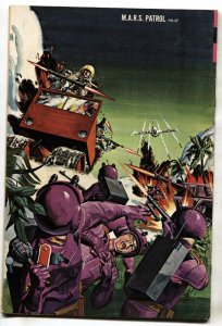 M A R S PATROL TOTAL WAR #4--BATTLE COVER-- 1967--GOLD KEY--VF
