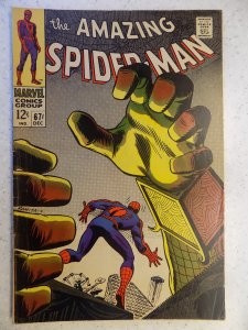 AMAZING SPIDER-MAN # 67 MARVEL ACTION ADVENTURE MYSTERIO 