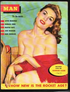 Modern Man 4/1960-Jayne Mansfield-Martha Raye-Jane Dilinger-Fort Dearborn Mas...