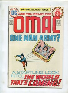 OMAC #1 (9.2) ORIGIN! KEY ISSUE!