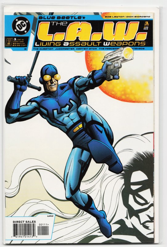 The L.A.W. (Living Assault Weapons) #1 (1999) Blue Beetle