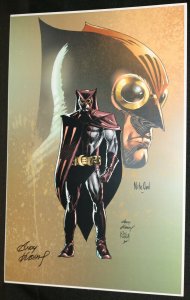 Nite Owl from Watchmen Full Figure Print (EX) Signed by Andy Kubert 