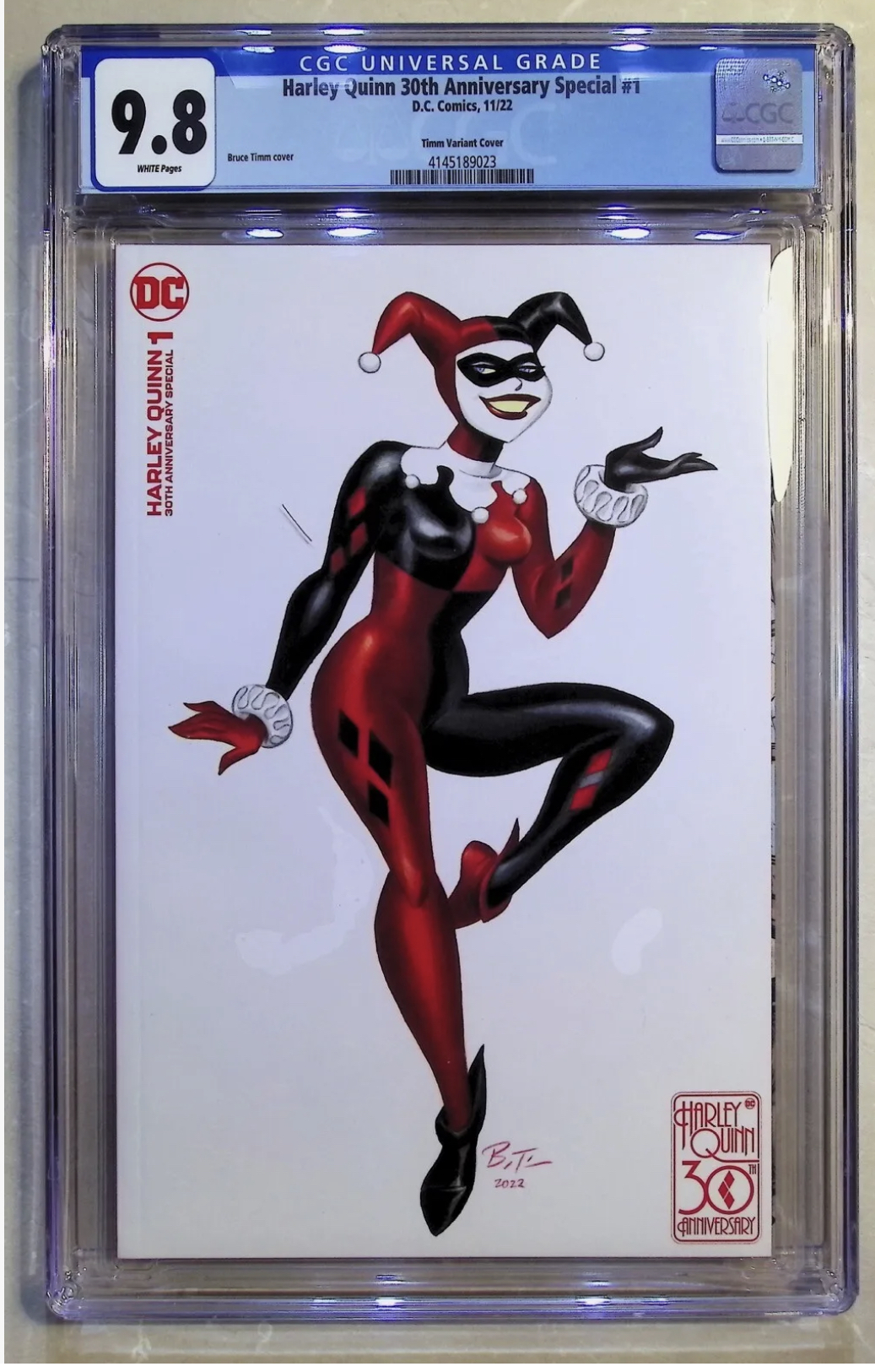 Harley Quinn 30th Anniversary Special 1 2022 Dc Bruce Timm Variant Cgc 98 Comic Books 