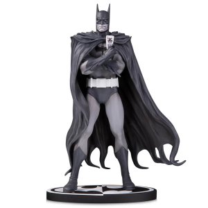 DC Direct Batman Black And White Statue Based on Artwork By David Bolland NIB