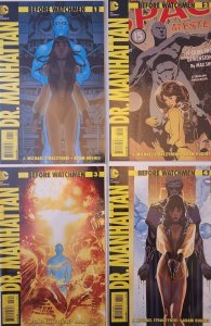 (2012) BEFORE WATCHMEN DR MANHATTAN #1-4 Complete Set! 1 2 3 4!