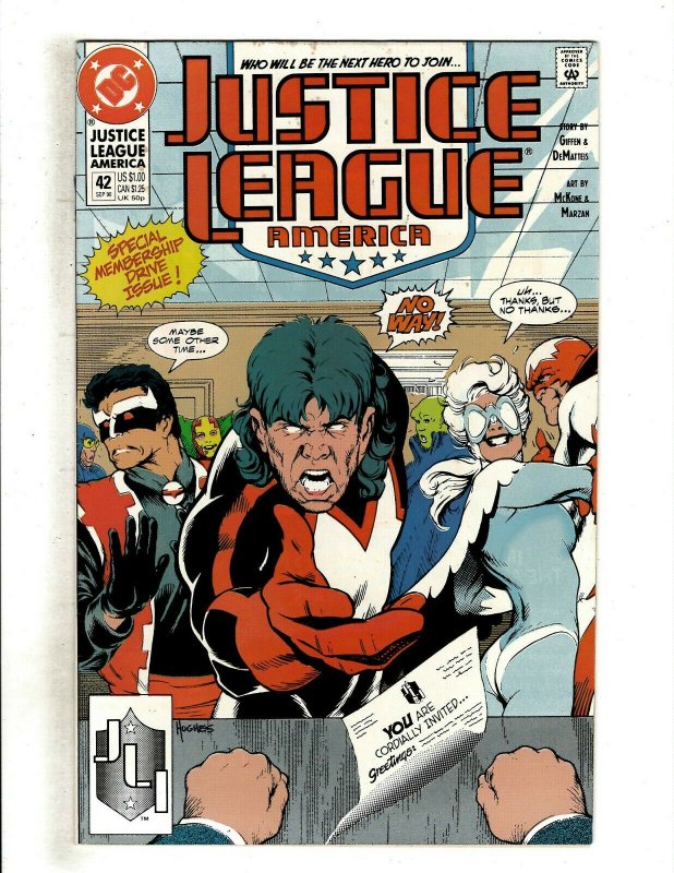 11 Justice League America DC Comics # 32 41 42 43 44 45 52 53 54 66 67 J507