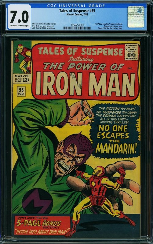 Tales of Suspense #55 (Marvel, 1964) CGC 7.0