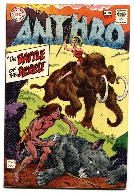 Anthro #1-DC HOWIE POST ART-DC-1968 VF