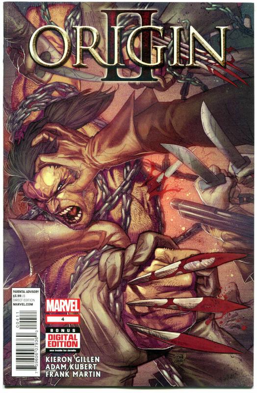 ORIGIN II #4, WOLVERINE, NM, Gillen, Adam Kubert, 2014, more Marvel in store