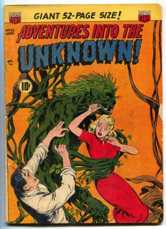 Adventures Into The Unknown #32 1952- Crawling Corpse VG+