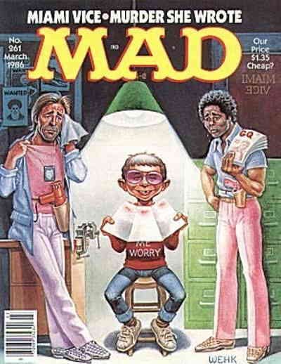 Mad #261 GD ; E.C | low grade comic March 1986 magazine