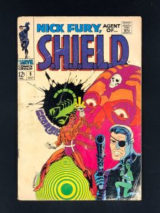 Nick Fury, Agent of S.H.I.E.L.D. #5 (1968) GD
