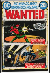 Wanted, The World's Most Dangerous Villains #6 (1973) Wildcat