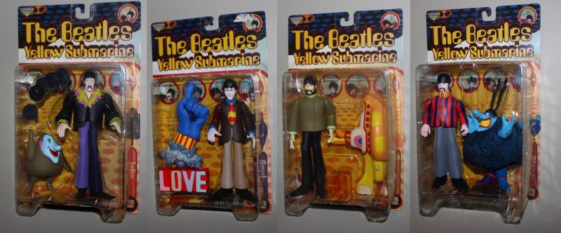 Beatles Yellow Submarine Figures (SET)  McFarlane Toys 1999