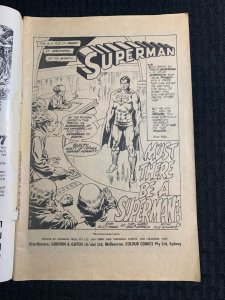 Vintage SUPERMAN SUPACOMIC Australian Comic #162 GD+ 2.5 Curt Swan