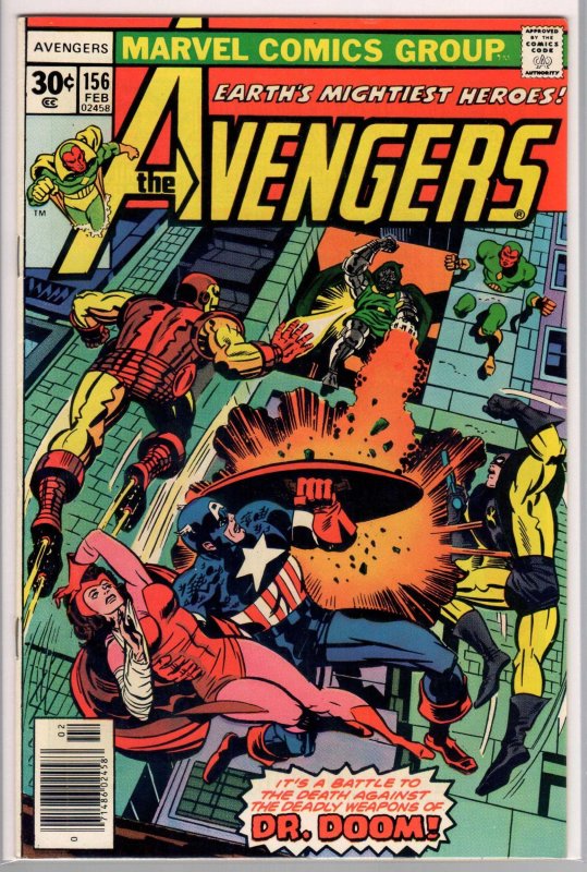 The Avengers #156 (1977) 8.0 VF