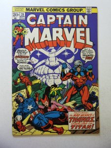 Captain Marvel #28 (1973) FN+ Condition