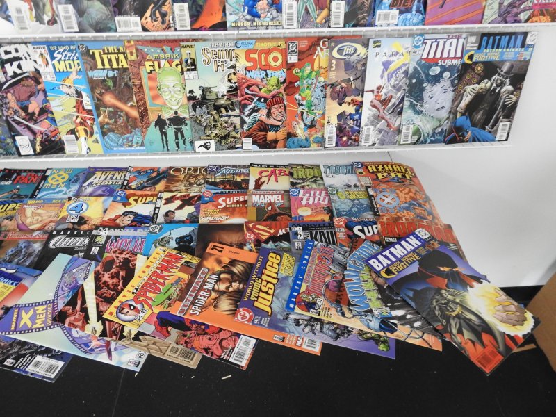 Huge Lot 190+ Comics W/ Superman, X-Men, Deadpool, +More! Avg FN Condition!