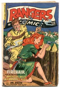Rangers #54 1950- GGA- Firehair- Sky Rangers VG-