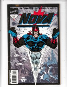 NOVA#1  FN/VG  GOLD FOIL COVER MARVEL COMICS NO RESERVE  Save on shipping