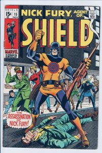 Nick Fury, Agent of SHIELD #15 (1969) VF