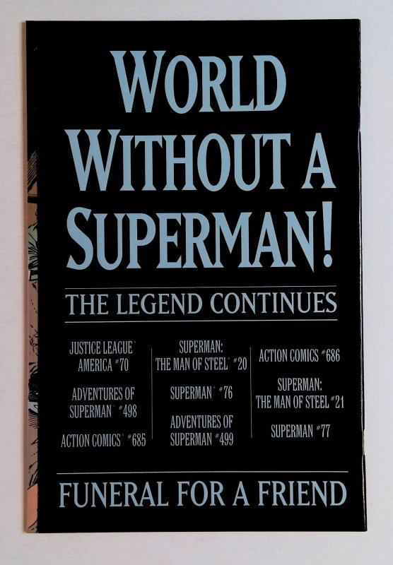 Superman 75 3rd Print Variant Death of Superman Doomsday DC Comics